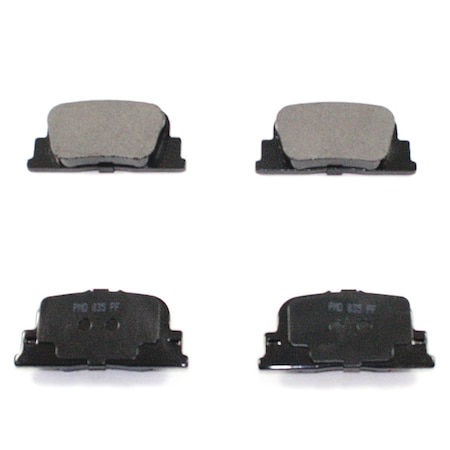 Pronto Dura Ceramic Brake Pads Rear, Bp835C BP835C